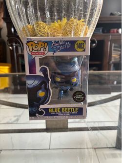 Funko Pop! CHASE GITD Blue Beetle #1403