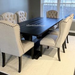 7 Pc Dining Table Set Brand New In Box 