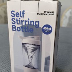 NEW Self-Stirring Bottle / Wireless Shake Cup (14oz / 400ml) 