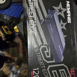 Memphis 1200 watt car amplifier