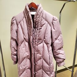 GENUINE DOWN-FILLED WINTER COAT - LADIES SIZE LARGE (approximate size 12) - price is firm