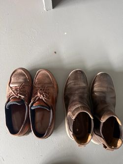 Men’s 7.5 size leather boots