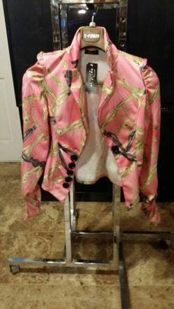 Pink xl blazer