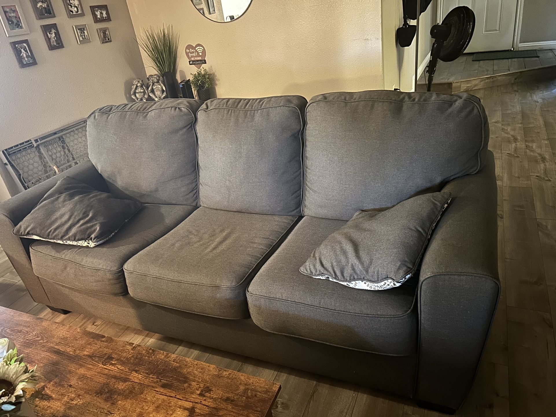 Couch Dark Grey