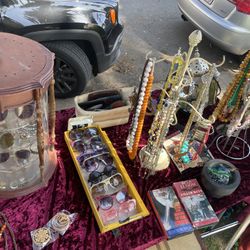 Vintage Jewelry And Sunglasses