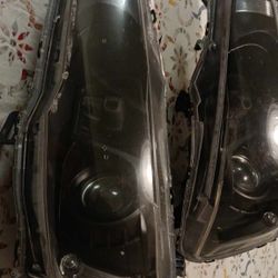 Mitsubishi Evo X  projector headlights