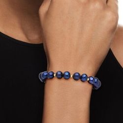 14k Gold Cultured Pearl Bracelet 
