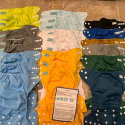Reusable diapers- Alvababy, Wegreeco