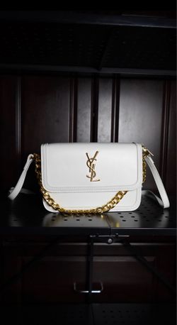 White Ysl bag