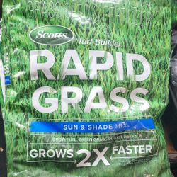 Scotts Turf Builder Rapid Grass Tall Fescue Mix, Grass Seed and Fertilizer, 16 lbs.