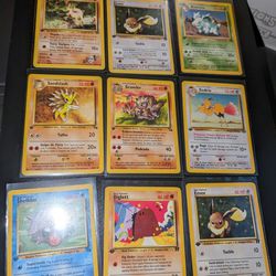 First Edition Pokemon Cards 
