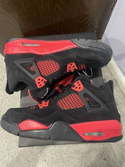 Jordan 4 Retro Red Thunder (GS) 7Y