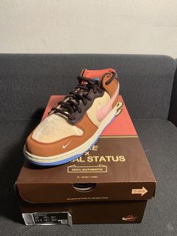Nike Dunk x Social Status Free Lunch Chocolate Milk