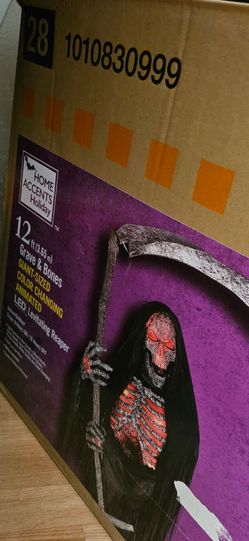 12 ft Grim Reaper  from  Home Depot