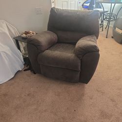 Charcoal Recliner $175 OBO 