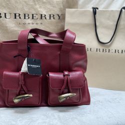 BURBERRY Leather bag