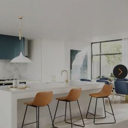 Counter height barstool chairs  set of 3