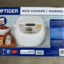 Tiger 5.5-Cup Micom Rice Cooker and Warmer