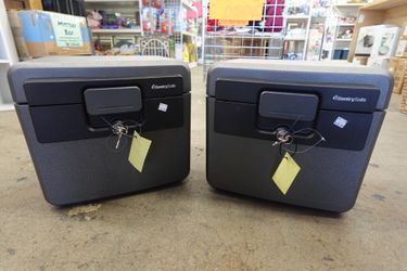 SentrySafe HD4100 Fire & Water Resistant Lock Box with Key Lock