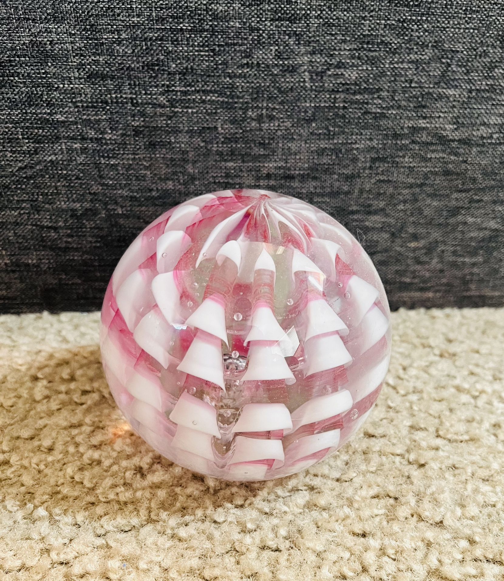 Glass Paper Weight Home Decor