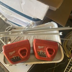 Milwaukee M12 Battery Chargers – Set of 2
