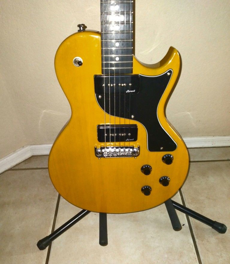 Harley benton sc Jr p90 pickups les paul style