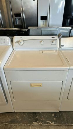 White Maytag Electric Dryer Large Capacity