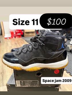 Jordan retro 11s space jam size 11 with box 2009