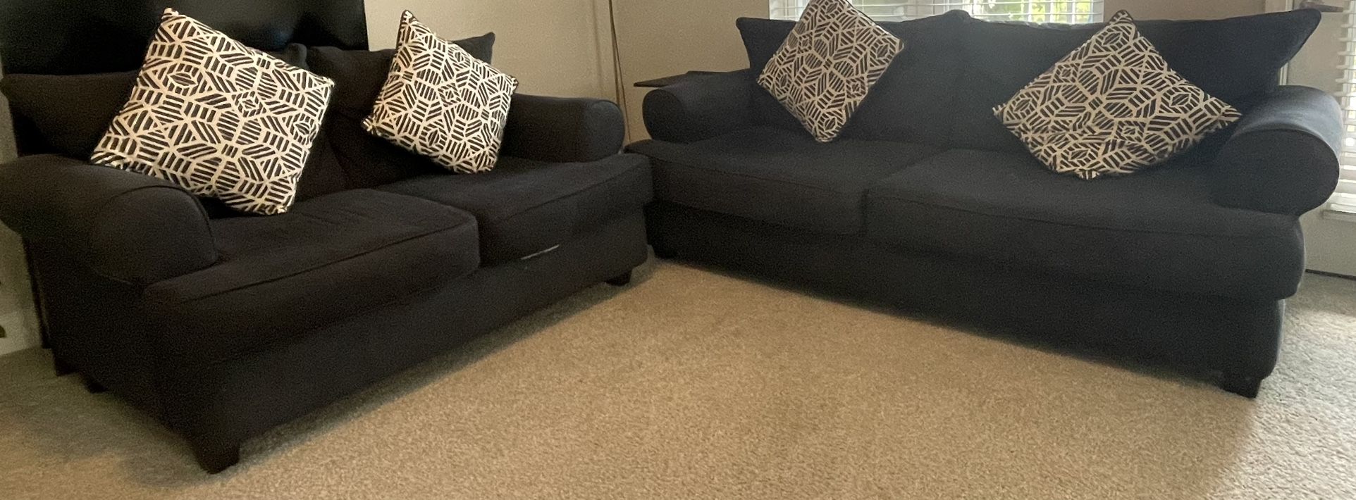 Couch -3+2 ( Love Seat & 3 Seat Sofa)