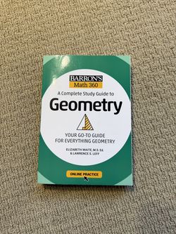 Barron's Math 360 Geometry — $12