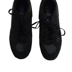 Adidas Aloha Super MG – Black/Blue – Size 9.5 US / 42 EU