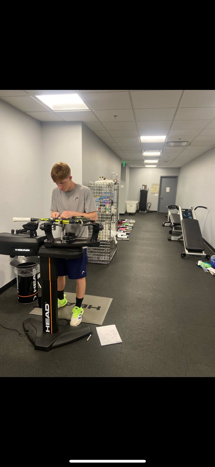 Professional Tennis Racquet Stringing