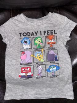Disney inside out t-shirt size 3T (new)