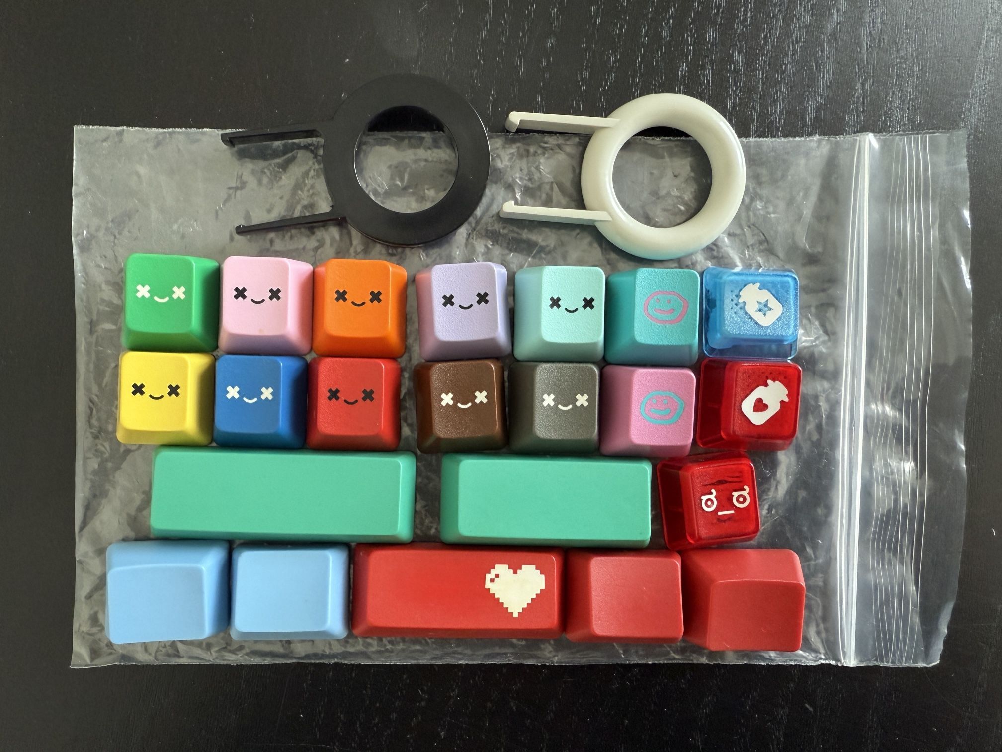 Cute keycaps