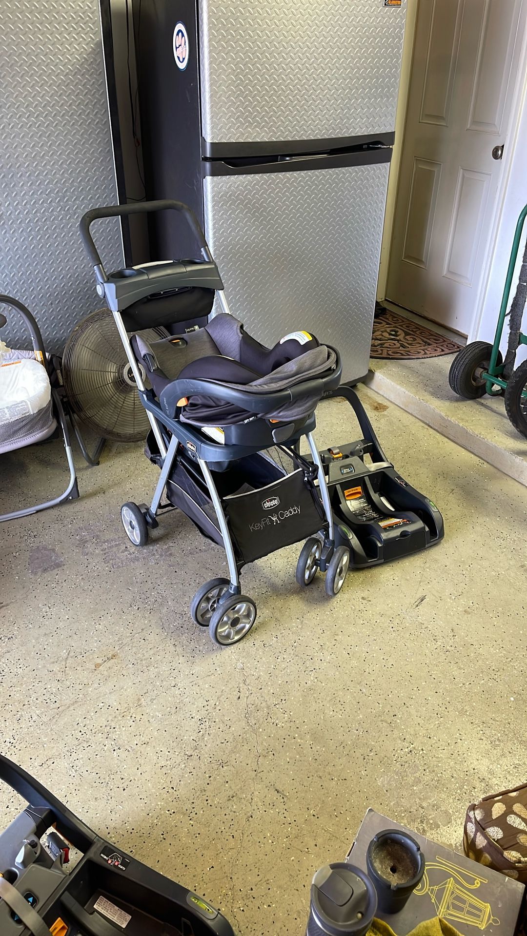 Chicco KeyFit35 Caddy Infant Stroller Combo Car Seat Base 3 in 1