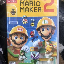 Nintendo Switch Game. Super Mario  Maker 2 