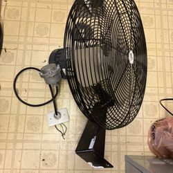 Larson Electronics 24” Industrial Wall Mount Fan – Explosion Proof – 115V