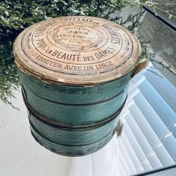 Rare Antique 1920 Java Powder Theatre & Performing Arts Bourjois & Wertheimer Cardboard Box - Empty