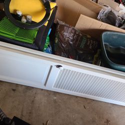 Free Two 1970s Shutter doors that work together for a 36" opening.  Went with a barn door instead.