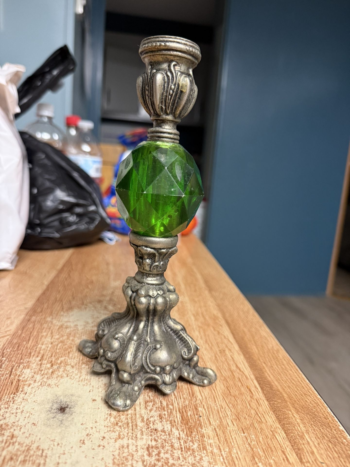 Vintage Lucite Candle Stick Holder