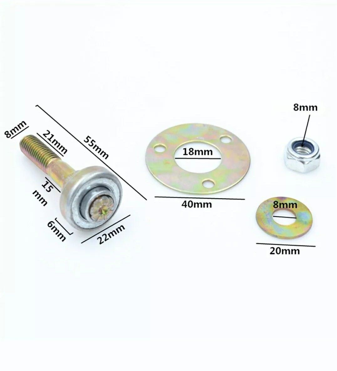 Rocking Chair Bearing Connecting Rocking Chair Screws Nut Bolt Tools Kit