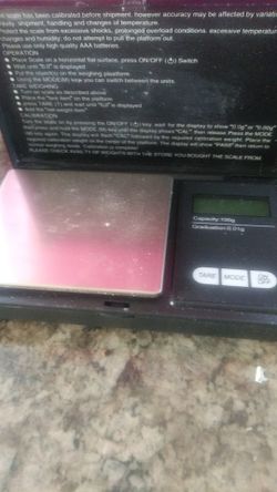 Digtal scale..