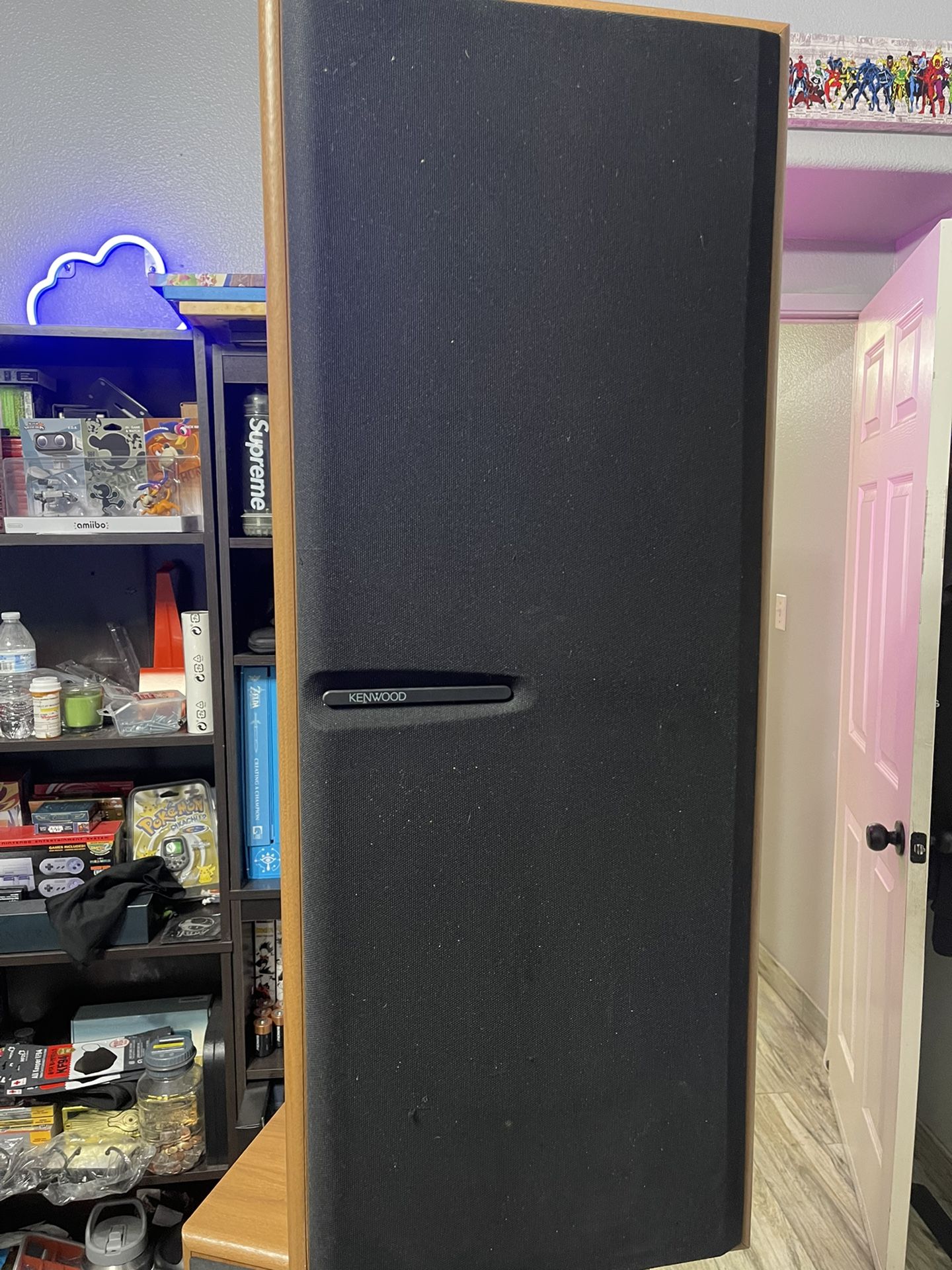 Kenwood Left And Right Stereo Speakers 3'