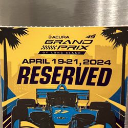 Long Beach Grand Prix Saturday reserved