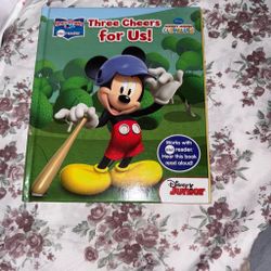 Disney Mickey Mouse Clubhouse Three Cheers for Us Book