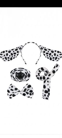 Kids dalmatian costume set