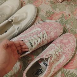 2 pairs of vans