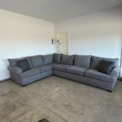 Can deliver Living Spaces Sectional Couch