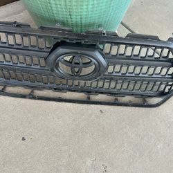 2016-2019 Toyota Tacoma Black Chrome Front Grille Part No. 206 w/Trim