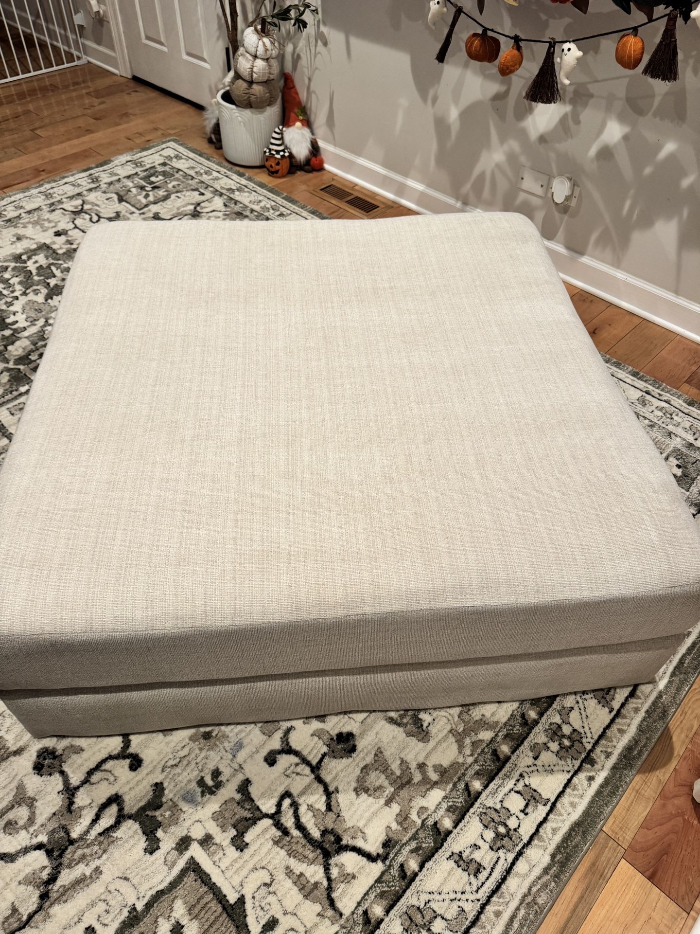 XL Ottoman 51”x51” Brand New